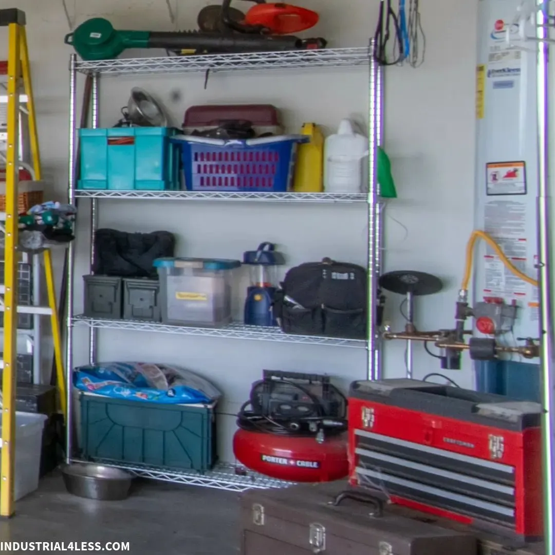 24" x 42" Chrome Wire Shelving Unit