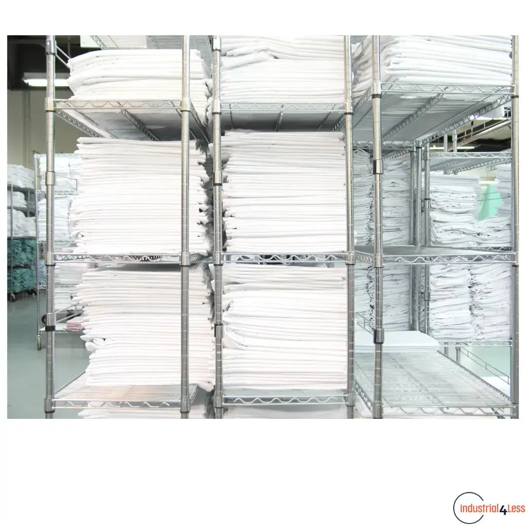 24" x 42" Chrome Wire Shelving Unit