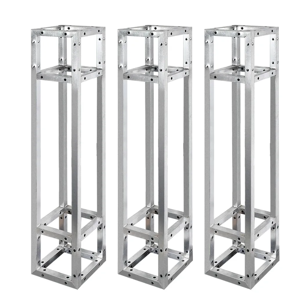3 Piece Square Truss Tower For Stage Dj Lighting / Set