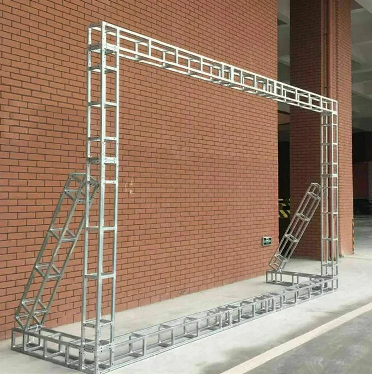 3 Piece Square Truss Tower For Stage Dj Lighting / Set