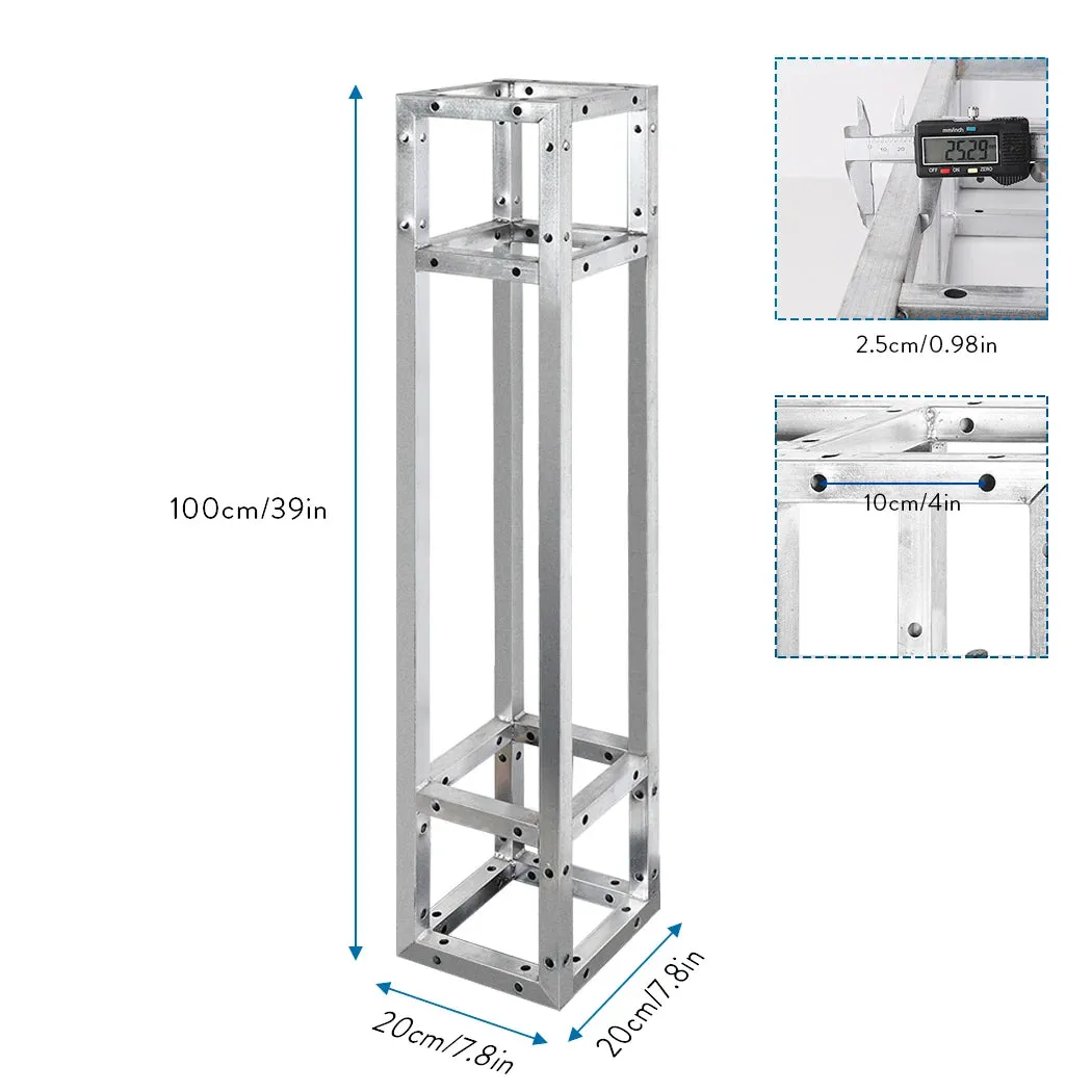 3 Piece Square Truss Tower For Stage Dj Lighting / Set