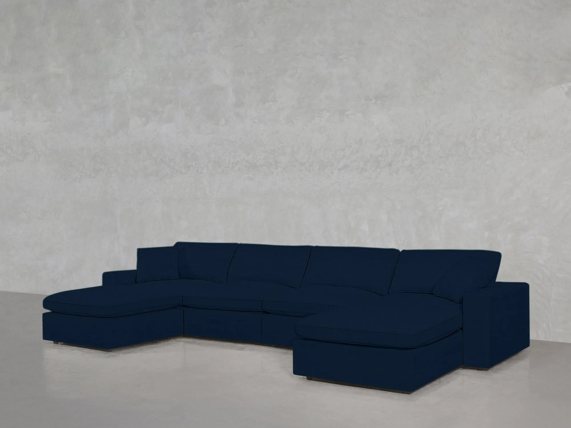 7th Avenue 6-Seat Modular Double Chaise Sectional by Couch.com