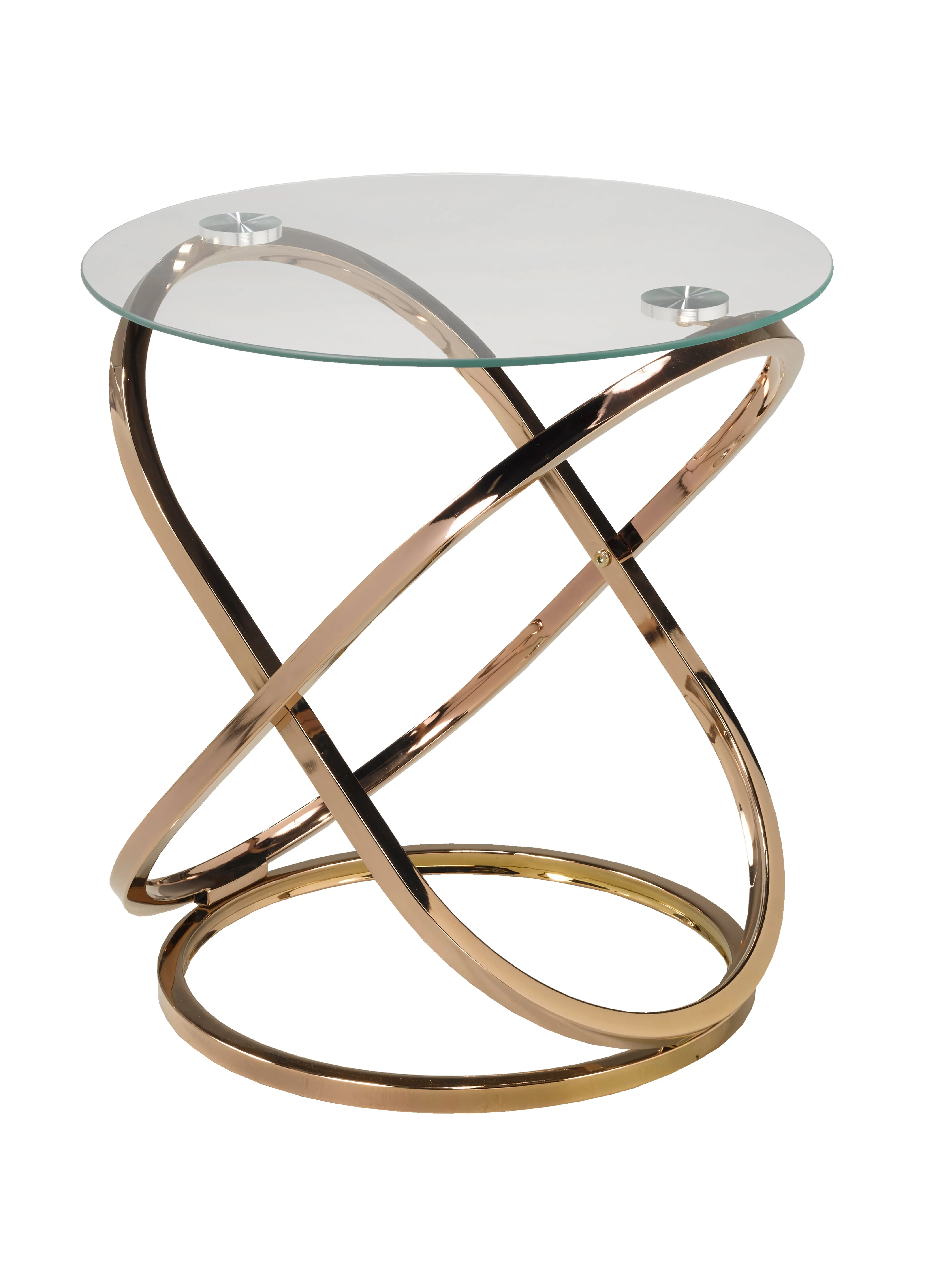 Accent Table - Rose Gold