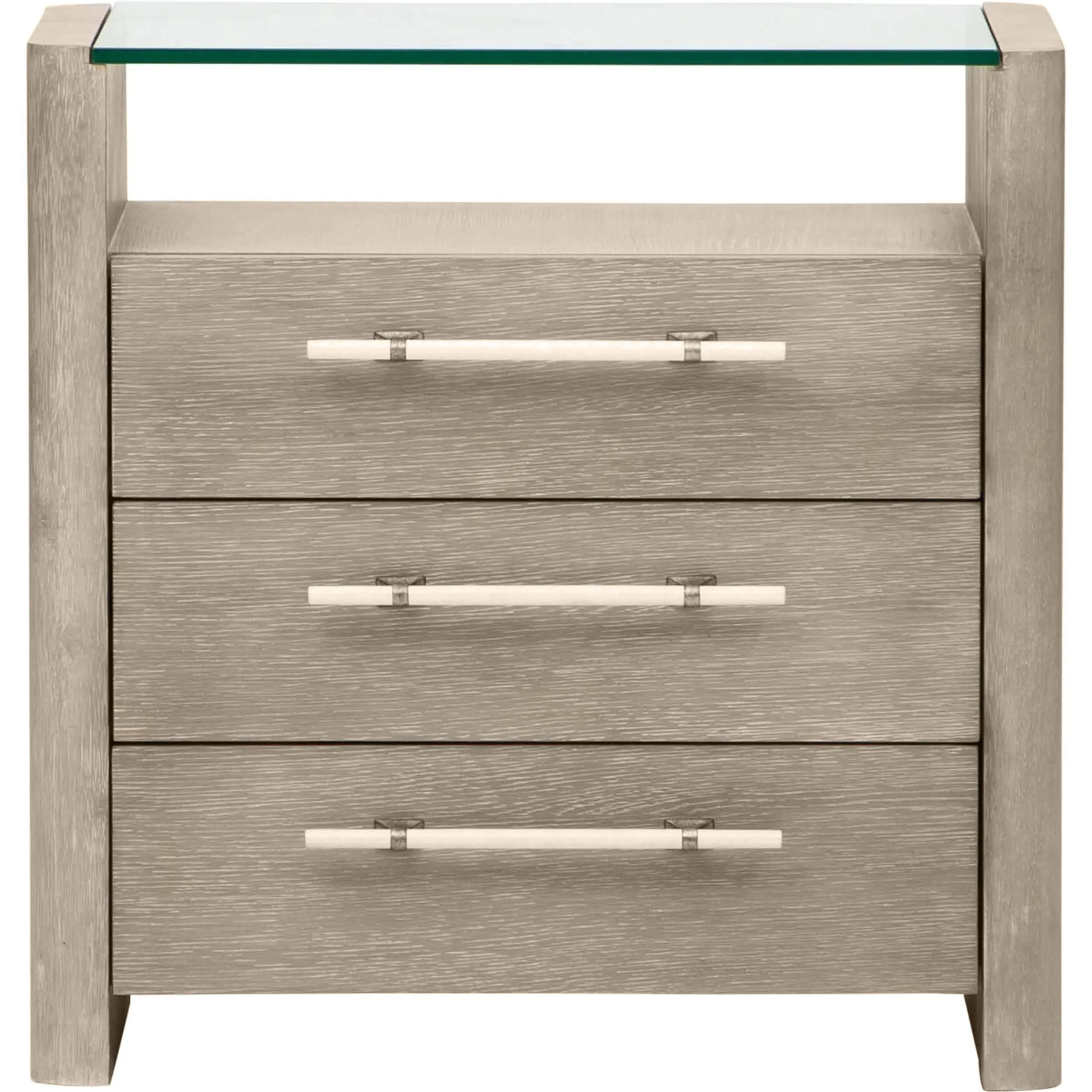 Affinity Three Drawer Nightstand