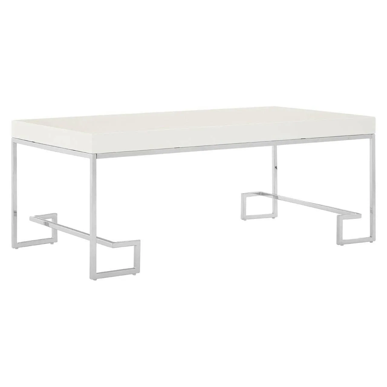 Allure Chrome Angled Legs Coffee Table