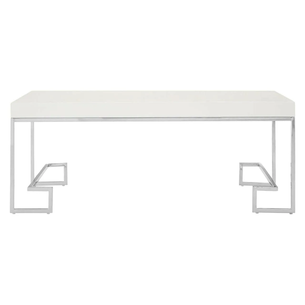 Allure Chrome Angled Legs Coffee Table