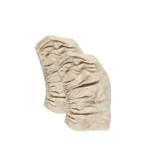 Camomile London Moses Basket Mattress Cover set of 2 – Minako Golden