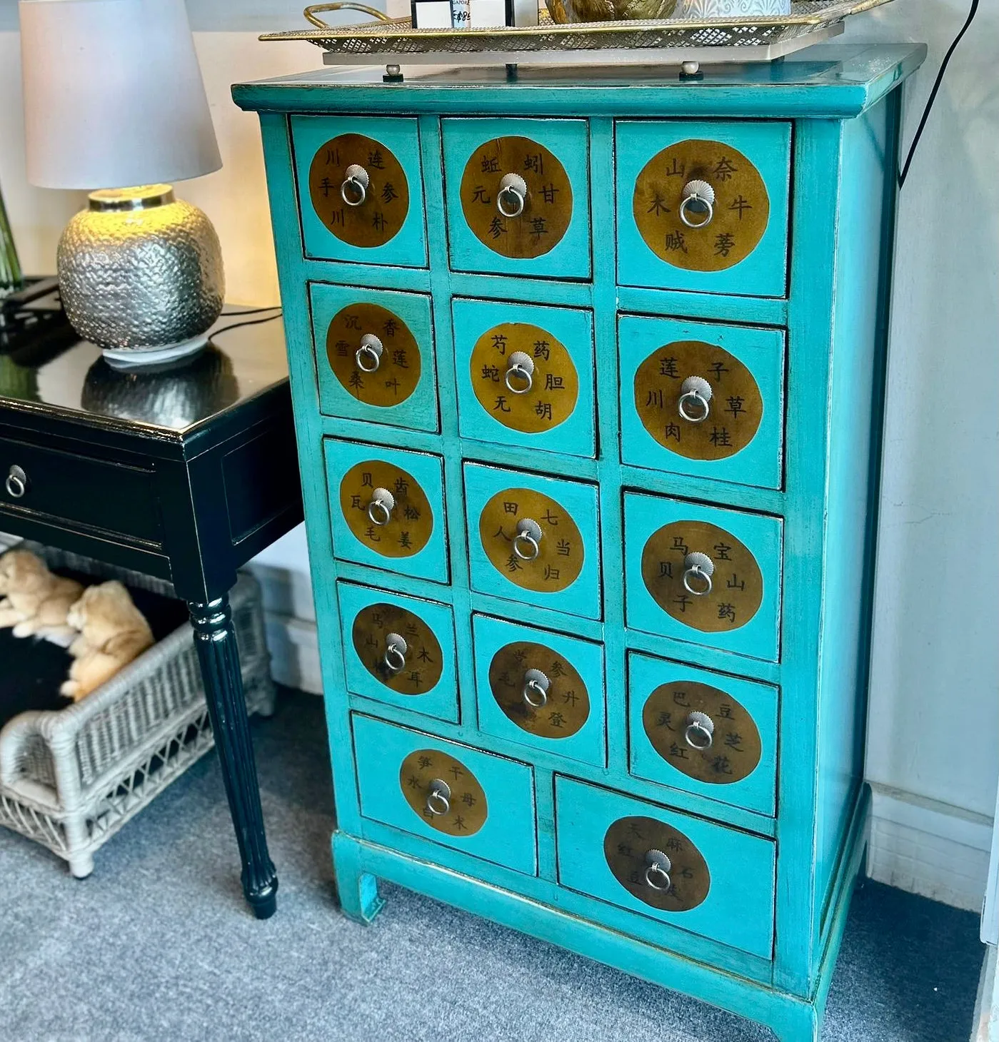 Chinese Medicine Cabinet with drawers