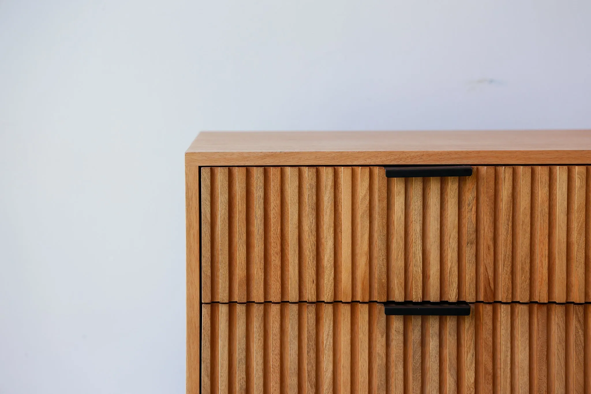 Fluted Nightstand