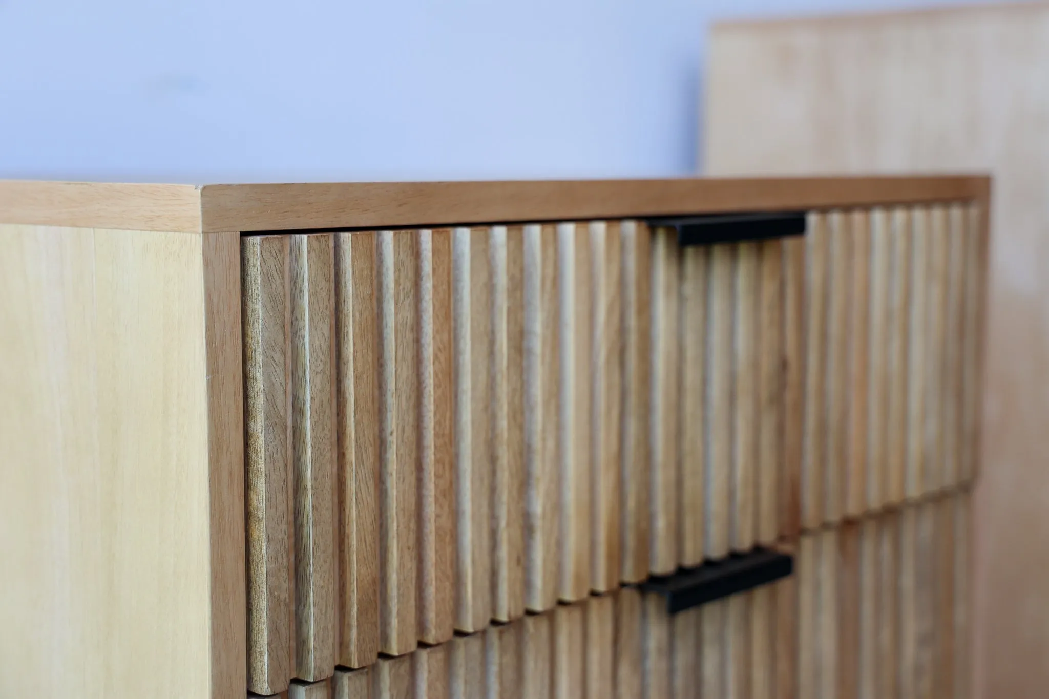Fluted Nightstand