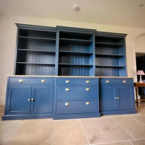 Grand Shaker Bookcase Dresser