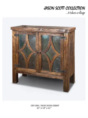 Jason Scott Iron Door Chest