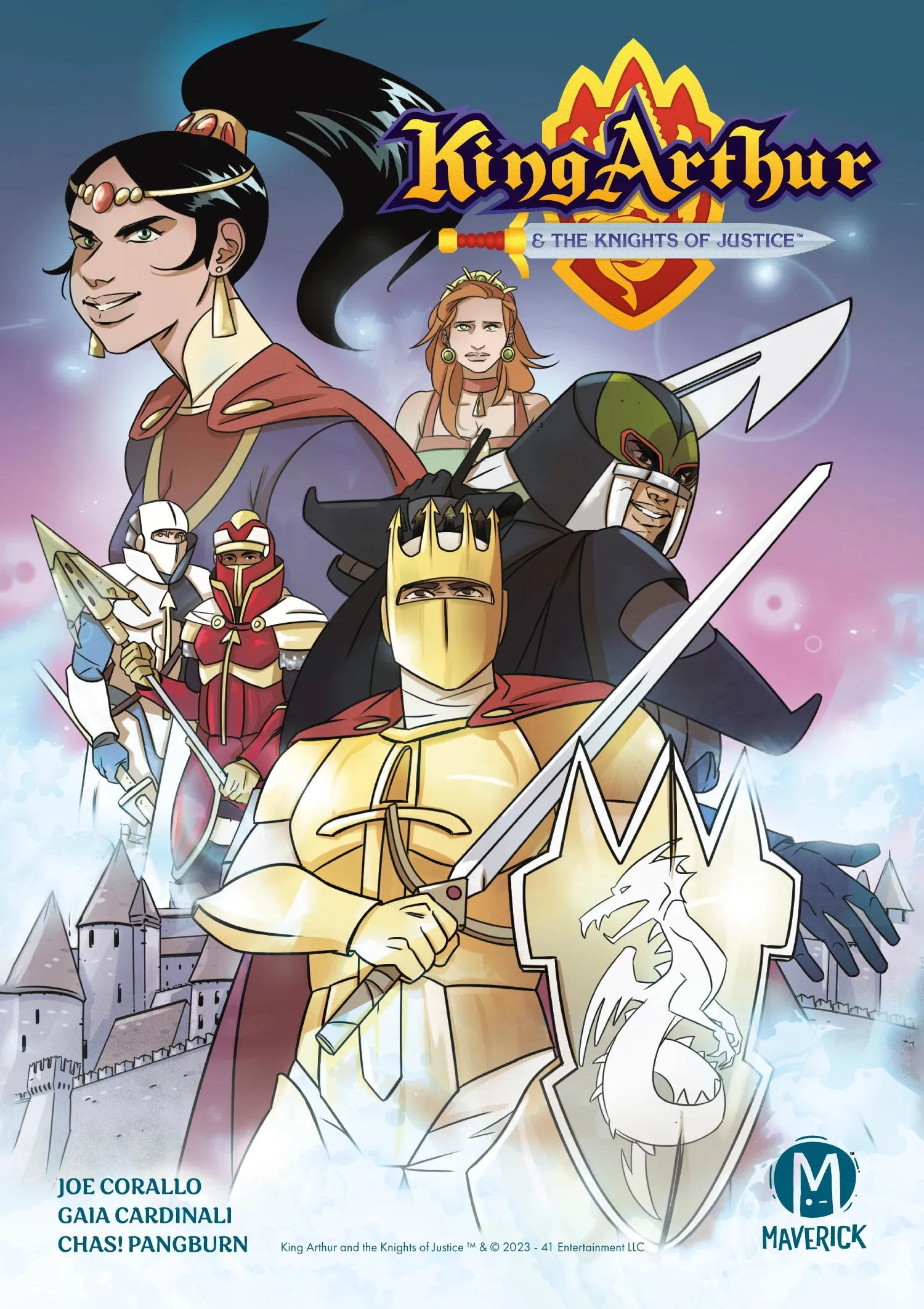 KING ARTHUR & THE KNIGHTS OF JUSTICE TRADE PAPERBACK VOL 01