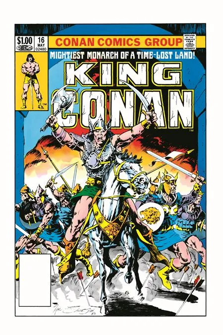 King Conan The Original Comics Omnibus HC Vol 01 Direct Market Exclusive Marc Silvestri Variant *PRE-ORDER*