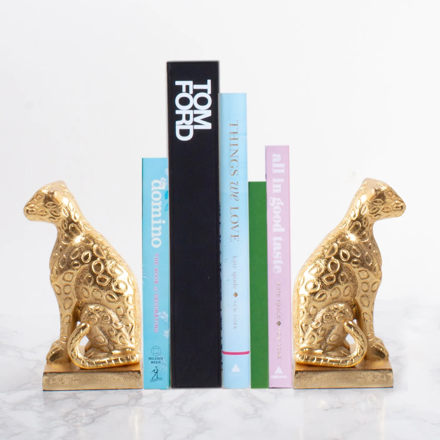 Leopard Bookends (set)