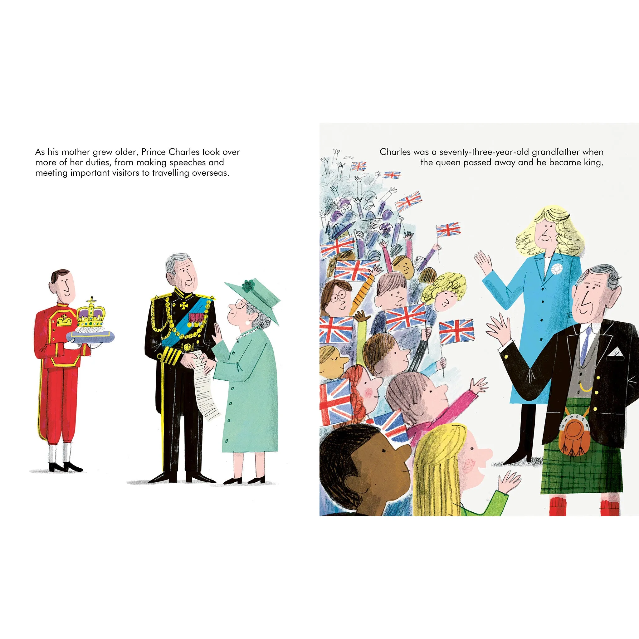 Little People Big Dreams: King Charles Book