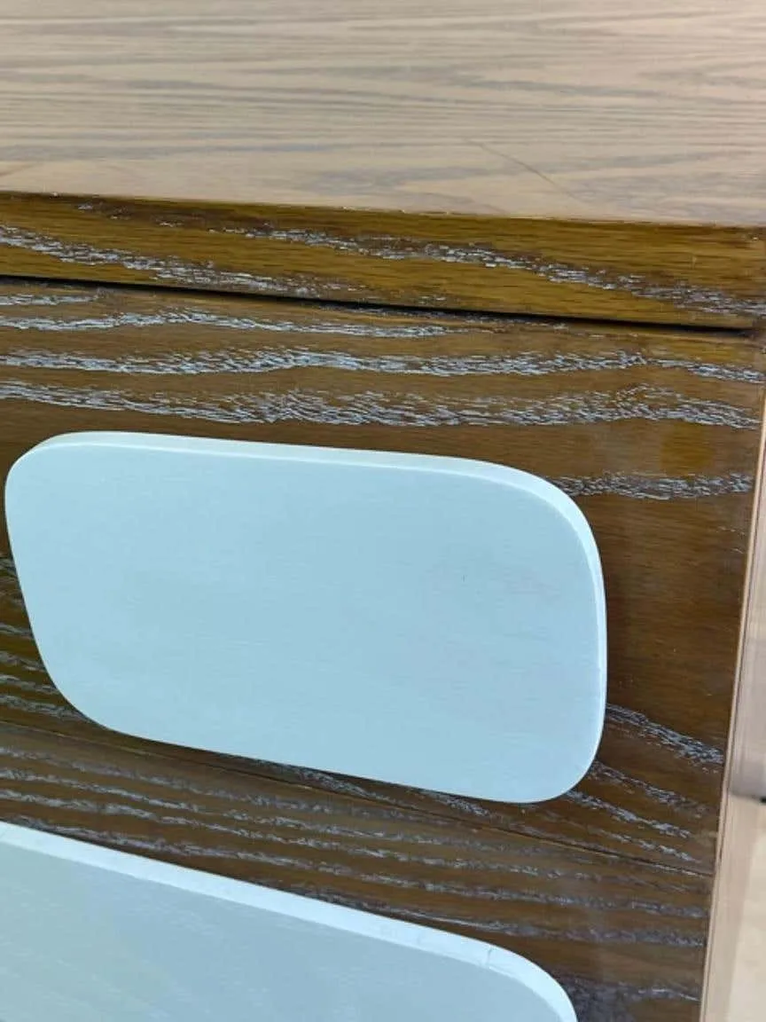 Modern Gio Ponti Style Nightstands or Chests of Drawers