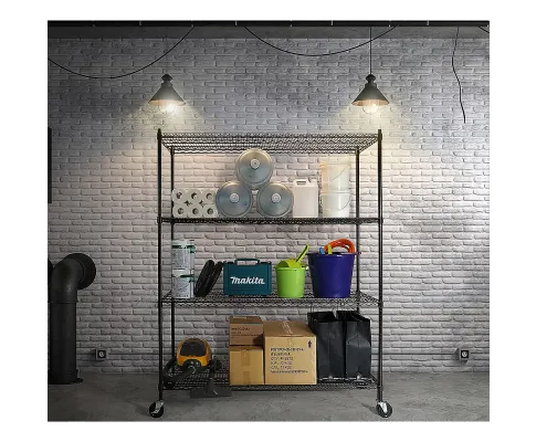 Modular Wire Storage Shelf 1500 x 450 x 1800mm Steel Shelving