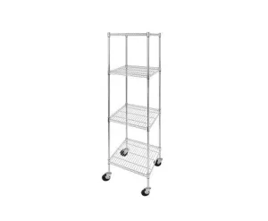 Modular Wire Storage Shelf 600 x 600 x 1800mm Steel Shelving