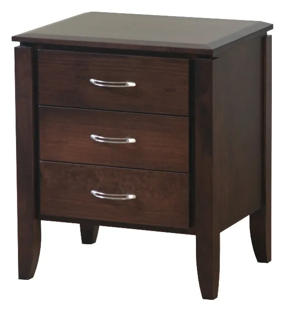 Newport 3 Drawer Nightstand