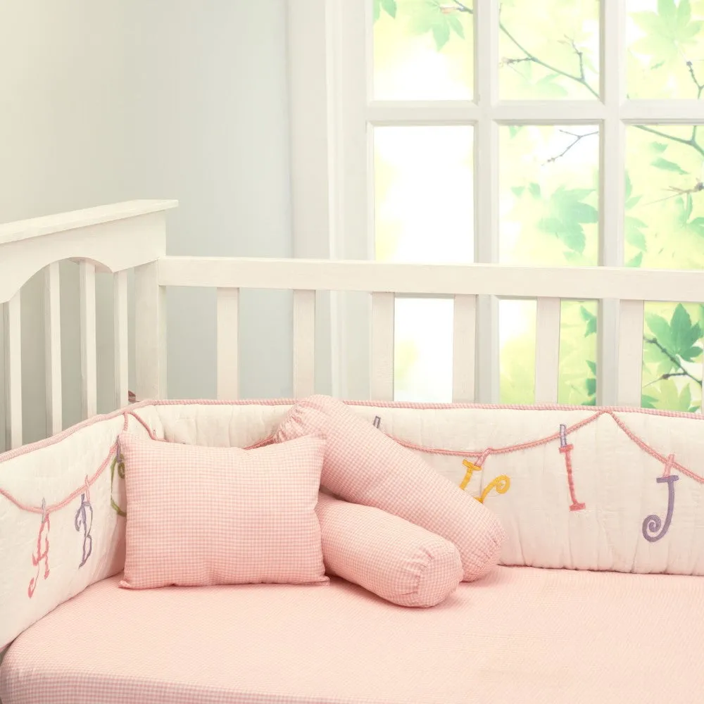 Now I Know My ABCs Girl Complete Bedding Set <br> With Free Personalisation