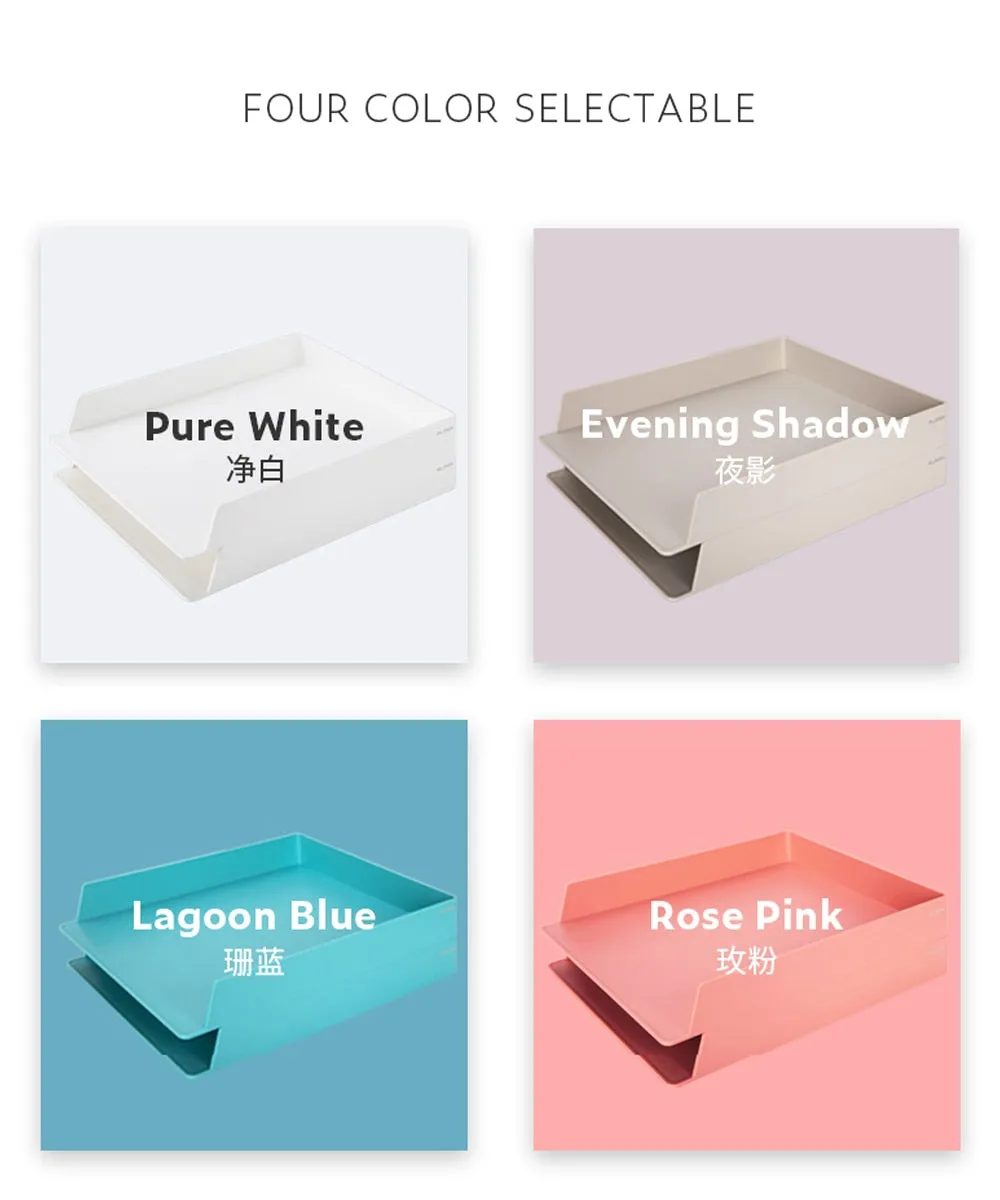 NU SIGN Double Layer File Tray