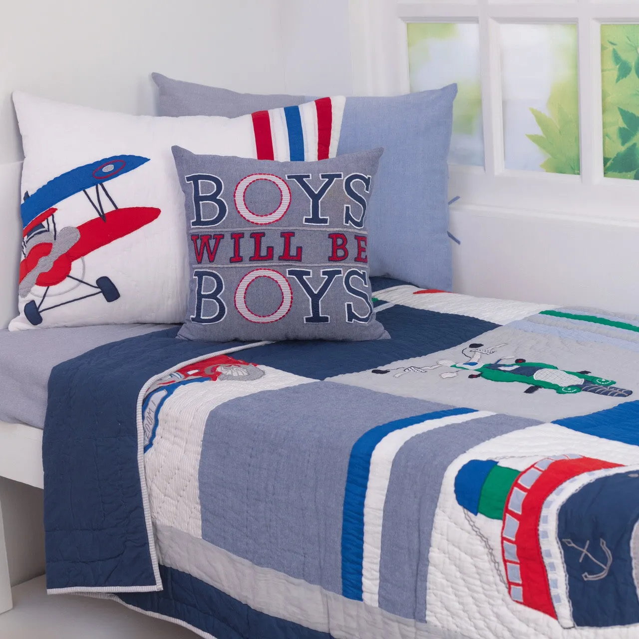 Off-We-Go! Kids Bedding Set <br> With Free Personalisation, Ages 3 to 15