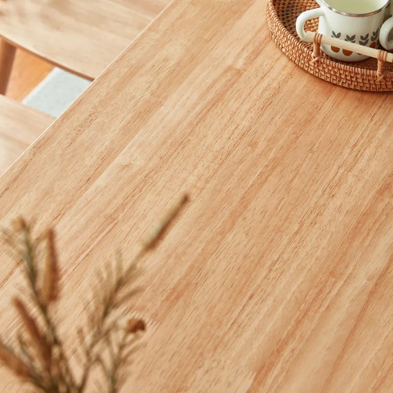 Organic Solid Wood Dining Table