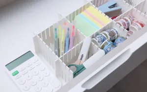 Organiser - Drawer Divide Cream (3 Sizes)