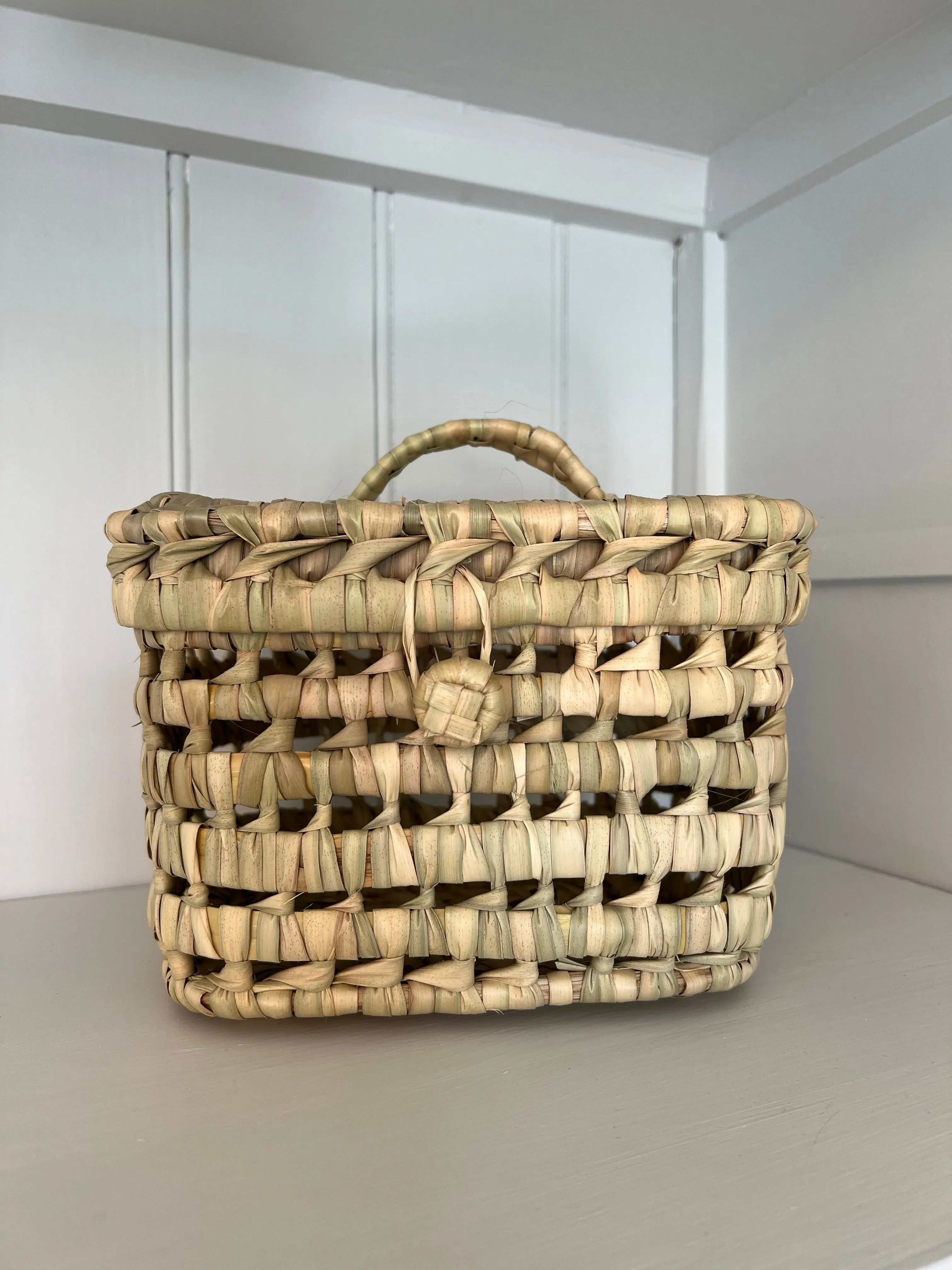 Palm Leaf Trunk - Small