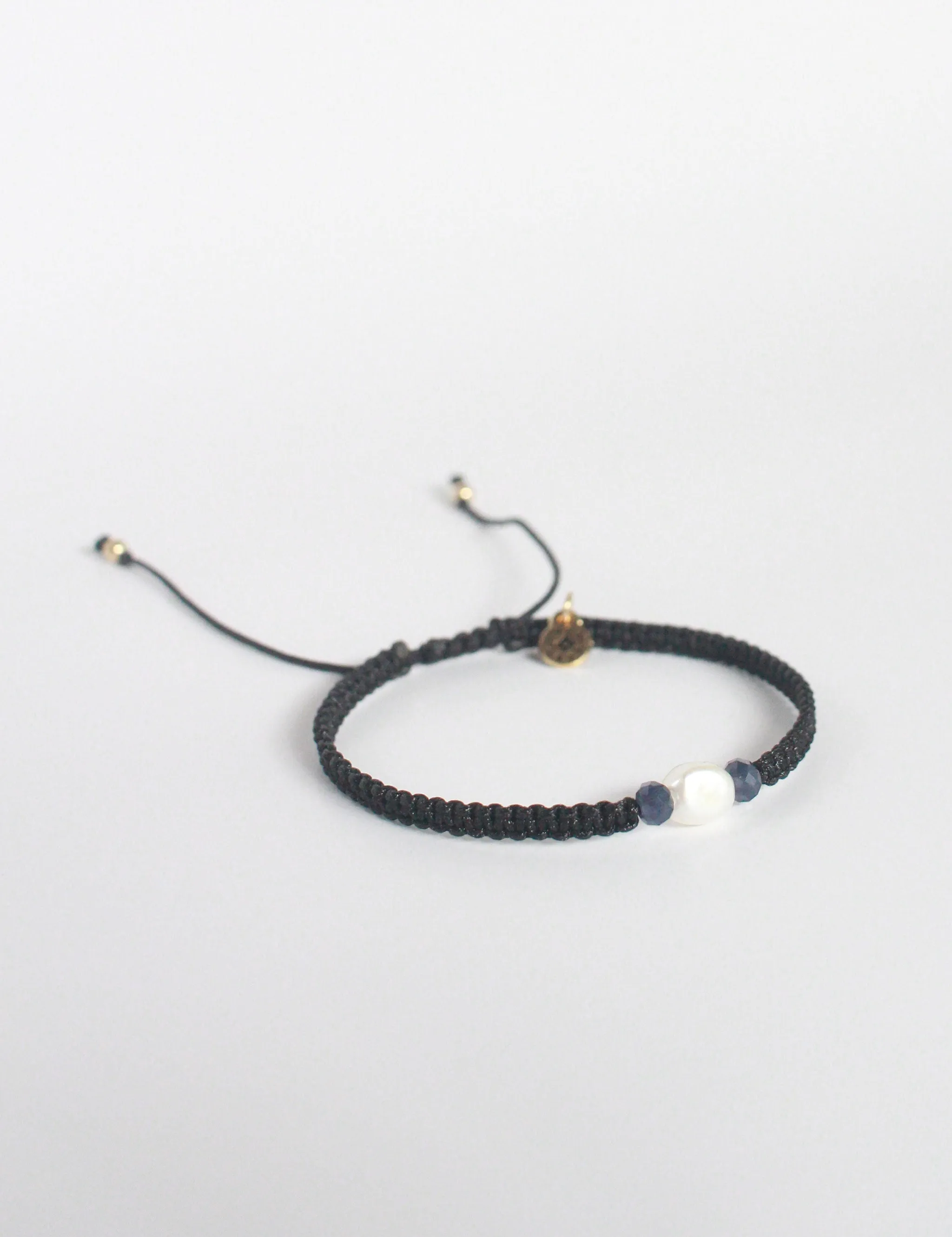 Pearl Stacker in Black