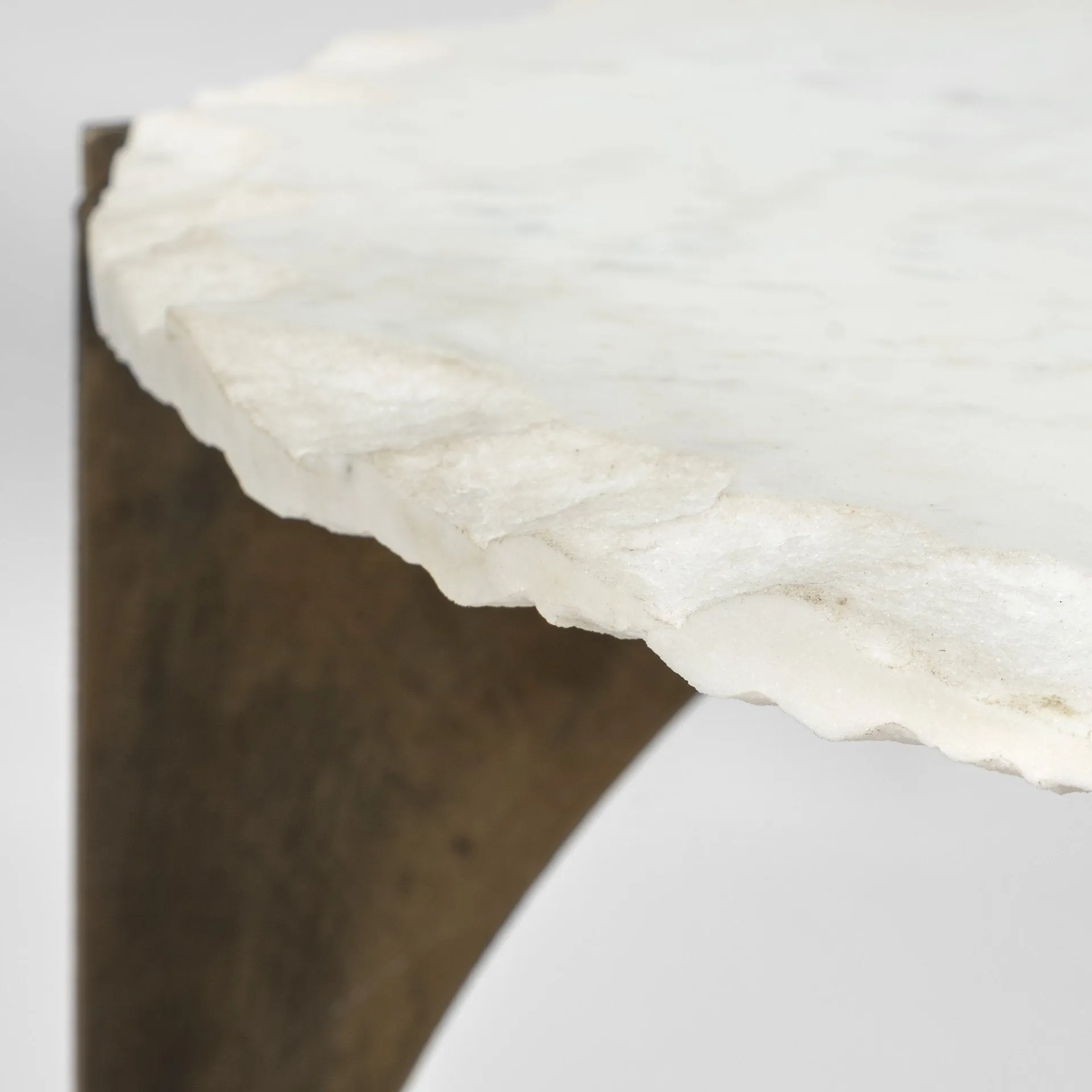 Reinhold End Table | White
