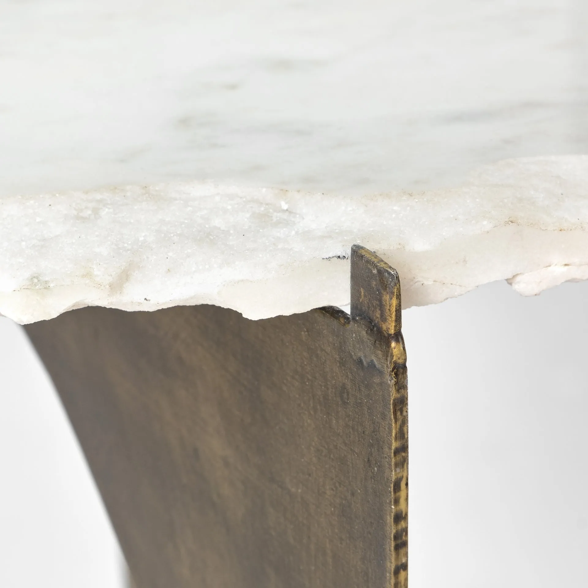 Reinhold End Table | White