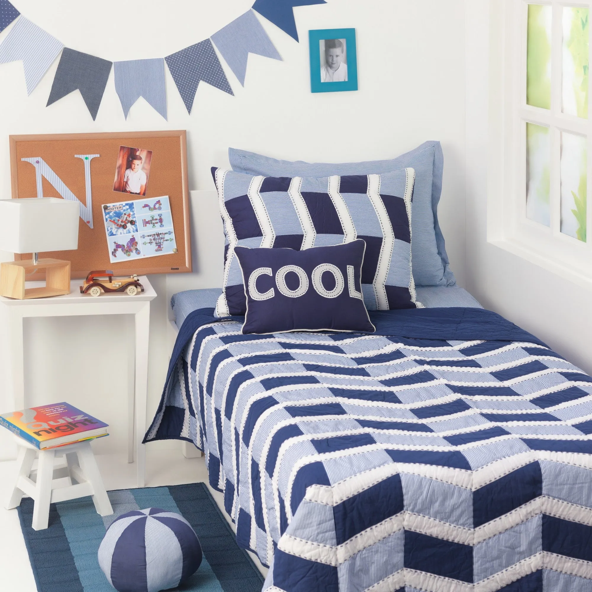 Ziggy Zag Kids Bedding Set <br> With Free Personalisation, Ages 3 to 15